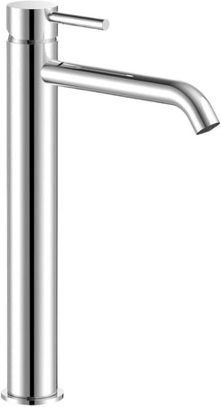 Miscelatore da lavabo per lavandini ad appoggio modello alto