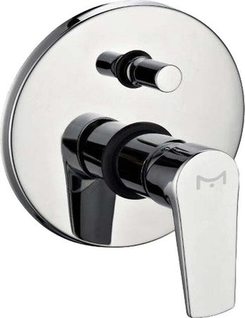 Miscelatore Doccia Ad Incasso Da Parete Con Deviatore Rubinetto Monocomando Cromato Fai da te/Attrezzature per cucine e bagni/Attrezzature per bagni/Rubinetti per docce e vasche da bagno e parti/Rubinetti per doccia Ogomondo - Martina Franca, Commerciovirtuoso.it