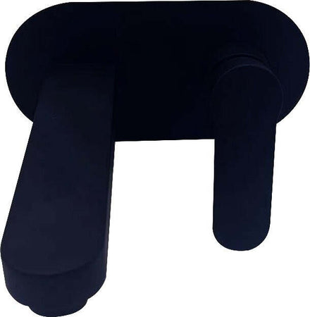 Miscelatore-Lavabo-da-Parete-Oceania-ad-Incasso-Ottone-Colore-Nero-Opaco
