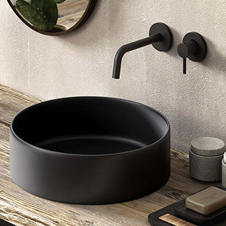 Miscelatore-Lavabo-Nero-Opaco-ad-incasso-Jo-di-Paffoni