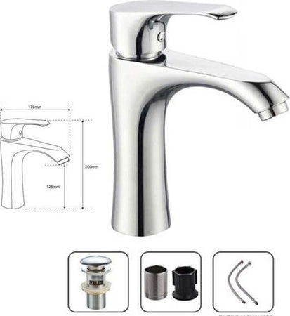 Miscelatore-Per-Bagno-Lavandino--52788-Filtro-Fisso-Monocomando-Rubinetteria