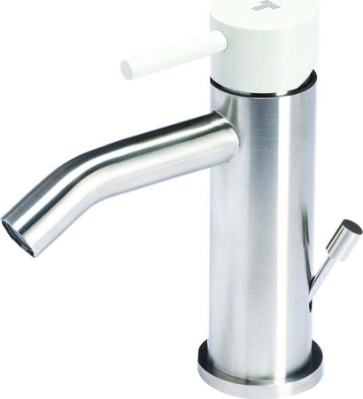 Miscelatore-per-Bidet-con-scarico-e-maniglia-colorata-di-Tubico