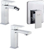 Miscelatore Rubinetto Bidet Cromato + Miscelatore Rubinetto Lavabo Cromato + Miscelatore Doccia Ad Incasso Da Parete Fai da te/Attrezzature per cucine e bagni/Attrezzature per bagni/Rubinetti per lavandini bagno Ogomondo - Martina Franca, Commerciovirtuoso.it