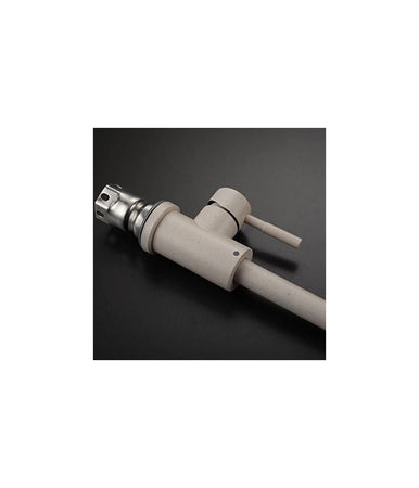 Miscelatore Rubinetto Lavello Cucina Canna Alta Avena Fragranite Marrone Beige
