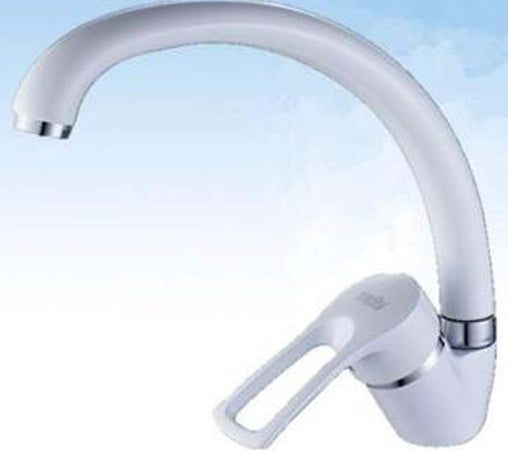 MISCELATORE RUBINETTO MONOCOMANDO LAVABO PER LAVELLO CUCINA CANNA ALTA BIANCO Fai da te/Attrezzature per cucine e bagni/Impianti per la cucina/Rubinetti da cucina/Rubinetti per lavelli da cucina Trade Shop italia - Napoli, Commerciovirtuoso.it