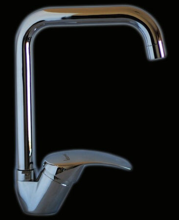 Miscelatore-Rubinetto-Monocomando-Per-Lavello-Cunina-Acciaio-Cromato-3610