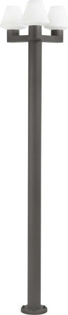 MISTU 3L Lampione grigio scuro Illuminazione/Illuminazione per esterni/Lampioni Led Mall Home - Napoli, Commerciovirtuoso.it
