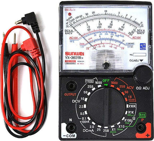 Misuratore-Analogico-Portatile-Voltmetro-Amperometro-Ohmmetro-Yx-360trn