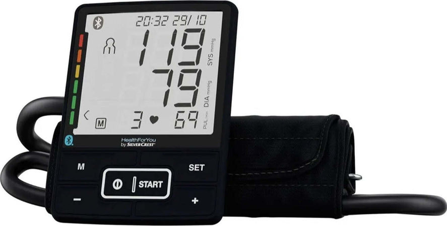 Misuratore di Pressione Arteriosa da Braccio con Funzione Bluetooth App HealtForYou