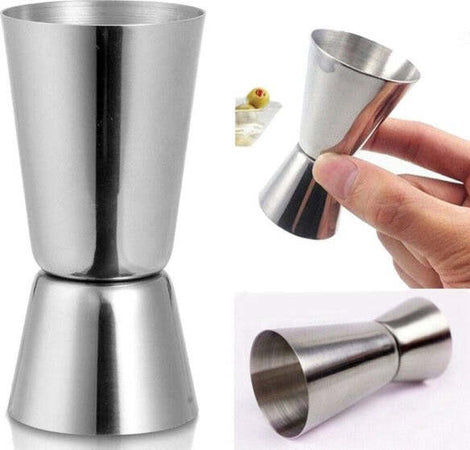 Misurino-Doppio-Per-Cocktail-15-30ml-Jigger-Drink-In-Acciaio-Da-Bar-Barman-6,5cm