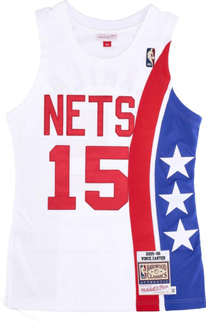 MITCHELL-&-NESS-Canotta-Basket-Uomo-Nba-Alternate-Jersey-No-15-Vince-Carter-Nejnet-White/original-Team-Colors-da-uomo