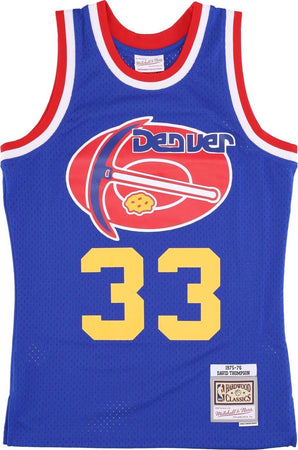 MITCHELL-&-NESS-Canotta-Basket-Uomo-Nba-Dark-Jersey-Hardwood-Classics-No-33-Thompson-1975-76-Dennug-Original-Team-Colors-da-uomo