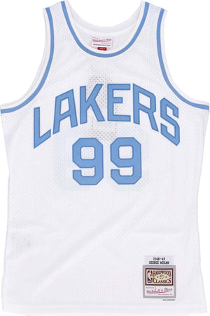 MITCHELL-&-NESS-Canotta-Basket-Uomo-Nba-Home-Jersey-Hardwood-Classics-No-99-George-Mikan-1948-49-Minlak-White/original-Team-Colors-da-uomo