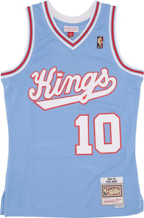 MITCHELL-&-NESS-Canotta-Basket-Uomo-Nba-Hwc-Jersey-2004-No-10-Mike-Bibby-Sackin-Original-Team-Colors-da-uomo
