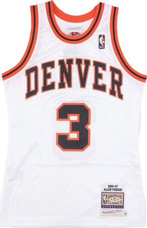 MITCHELL-&-NESS-Canotta-Basket-Uomo-Nba-Hwc-Jersey-2006-No-3-Allen-Iverson-Dennug-White-da-uomo