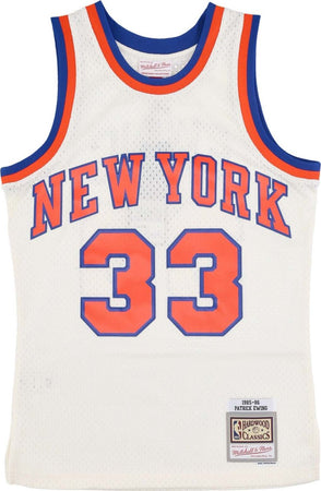 MITCHELL-&-NESS-Canotta-Basket-Uomo-Nba-Off-White-Team-Color-Swingman-Jersey-Hardwood-Classics-1985-No-33-Patrick-Ewing-Neykni-Off-White-da-uomo