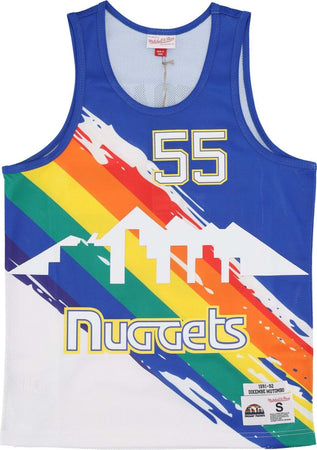 MITCHELL-&-NESS-Canotta-Basket-Uomo-Nba-Paint-Brush-Mesh-Tank-No-55-Dikembe-Mutombo-Dennug-Multi/white-da-uomo