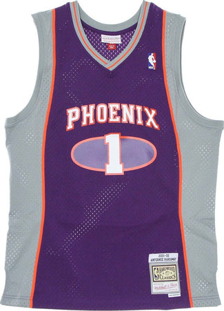 MITCHELL-&-NESS-Canotta-Basket-Uomo-Nba-Swingman-Jersey-Hardwood-Classics-No-1-Penny-Hardaway-2001-02-Phosun-Purple/original-Team-Colors-da-uomo