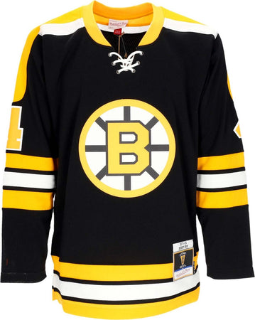 MITCHELL-&-NESS-Casacca-Hockey-Uomo-Nhl-Dark-Jersey-1971-No-4-Orr-Bosbru-Original-Team-Colors-da-uomo