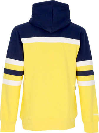 MITCHELL-&-NESS-Felpa-Cappuccio-Uomo-Nba-Head-Coach-Hoodie-Indpac-Original-Team-Colors-da-uomo