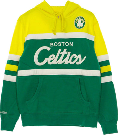 MITCHELL-&-NESS-Felpa-Cappuccio-Uomo-Nba-Head-Coach-Hoody-Hardwood-Classics-Boscel-Original-Team-Colors-da-uomo