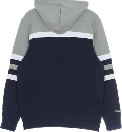 MITCHELL-&-NESS-Felpa-Cappuccio-Uomo-Nfl-Head-Coach-Hoody-Dalcow-Original-Team-Colors-da-uomo