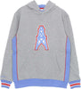 MITCHELL-&-NESS-Felpa-Cappuccio-Uomo-Nfl-Pinnacle-Heavyweight-Fleece-Hoodie-Houoil-Grey-Heather/original-Team-Colors-da-uomo