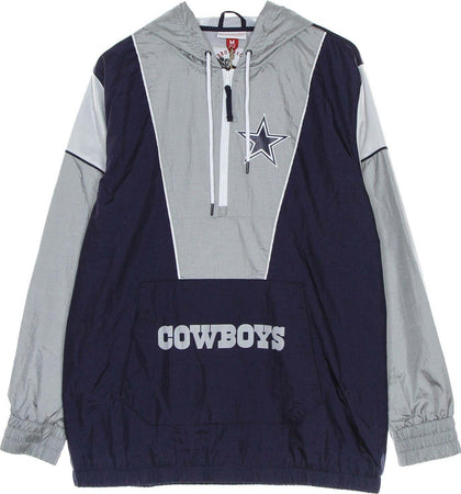 MITCHELL-&-NESS-Giacca-a-Vento-Infilabile-Uomo-Nfl-Highlight-Reel-Windbreaker-Dalcow-Navy-da-uomo