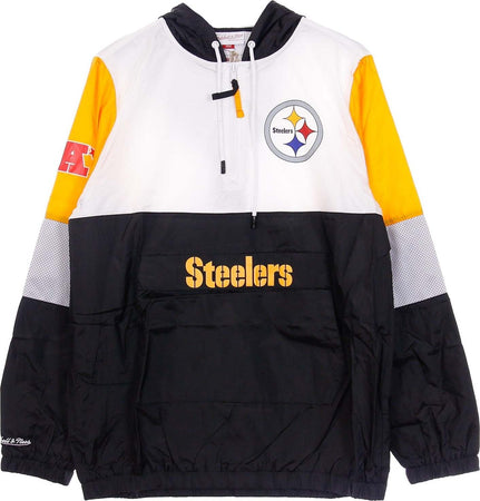 MITCHELL-&-NESS-Giacca-a-Vento-Infilabile-Uomo-Nfl-Surprise-Win-Windbreaker-Pitste-Original-Team-Colors-da-uomo