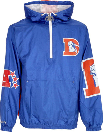 MITCHELL-&-NESS-Giacca-a-Vento-Infilabile-Uomo-Nfl-Team-Og-2.0-Anorak-Windbreaker-Denbro-Original-Team-Colors-da-uomo