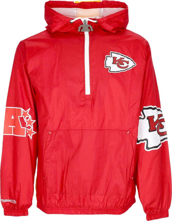 MITCHELL-&-NESS-Giacca-a-Vento-Infilabile-Uomo-Nfl-Team-Og-2.0-Anorak-Windbreaker-Kanchi-Original-Team-Colors-da-uomo