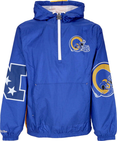 MITCHELL-&-NESS-Giacca-a-Vento-Infilabile-Uomo-Nfl-Team-Og-2.0-Anorak-Windbreaker-Losram-Original-Team-Colors-da-uomo
