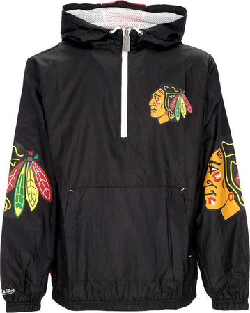 MITCHELL-&-NESS-Giacca-a-Vento-Infilabile-Uomo-Nhl-Team-Og-2.0-Anorak-Windbreaker-Chibla-Original-Team-Colors-da-uomo