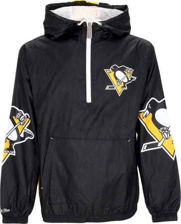 MITCHELL-&-NESS-Giacca-a-Vento-Infilabile-Uomo-Nhl-Team-Og-2.0-Anorak-Windbreaker-Pitpen-Original-Team-Colors-da-uomo