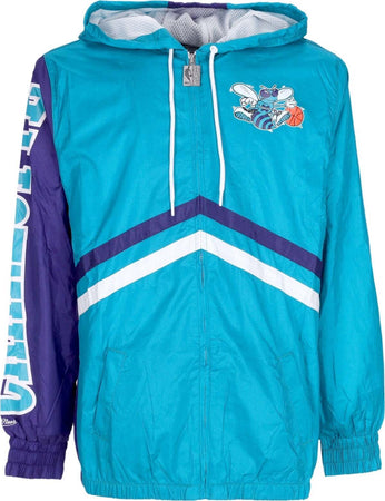 MITCHELL-&-NESS-Giacca-a-Vento-Uomo-Nba-Undeniable-Full-Zip-Windbreaker-Hardwood-Classics-Chahor-Blue-da-uomo