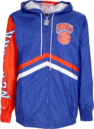 MITCHELL-&-NESS-Giacca-a-Vento-Uomo-Nba-Undeniable-Full-Zip-Windbreaker-Hardwood-Classics-Neykni-Royal-da-uomo