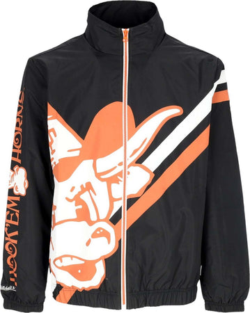 MITCHELL-&-NESS-Giacca-a-Vento-Uomo-Ncaa-Exploded-Logo-Warm-Up-Jacket-Texlon-Black-da-uomo