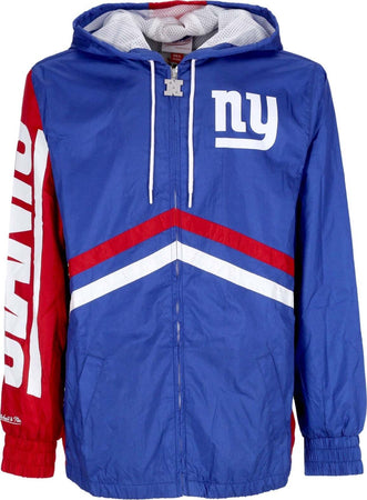 MITCHELL-&-NESS-Giacca-a-Vento-Uomo-Nfl-Undeniable-Full-Zip-Windbreaker-Neygia-Royal-da-uomo