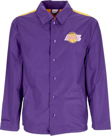 MITCHELL-&-NESS-Giacca-Coach-Jacket-Uomo-Nba-Big-Face-Coach-Jacket-5.0-Hardwood-Classics-Loslak-Purple-da-uomo