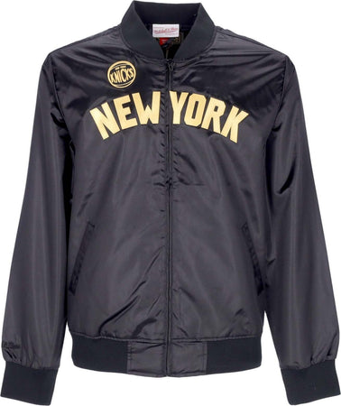 MITCHELL-&-NESS-Giacchetta-Uomo-Nba-Big-Face-4.0-Satin-Jacket-Hardwood-Classics-Neykni-Black/original-Team-Colors-da-uomo