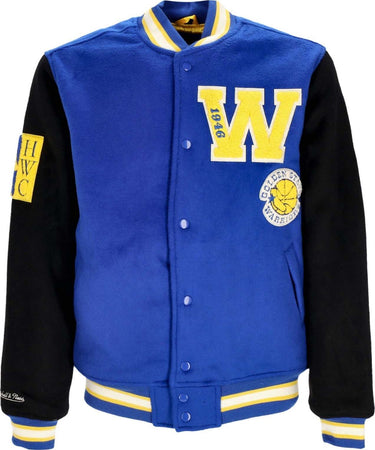 MITCHELL-&-NESS-Giubbotto-College-Uomo-Nba-Team-Legacy-Varsity-Jacket-Golwar-Royal/black-da-uomo