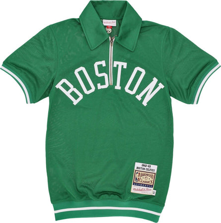 MITCHELL-&-NESS-Maglietta-Uomo-Nba-Shooting-Shirt-1962-No-Player-Name-Boscel-Kelly-Green-da-uomo