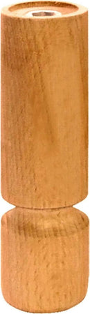 MOBILA---PIEDE-BIRILLO-IN-LEGNO-NATURALE-H-130MM-DIAMETRO-40-MM