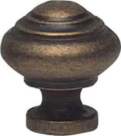 MOBILA---POMOLO-SAGOMATO-OTTONE-ANTICATO-25MM