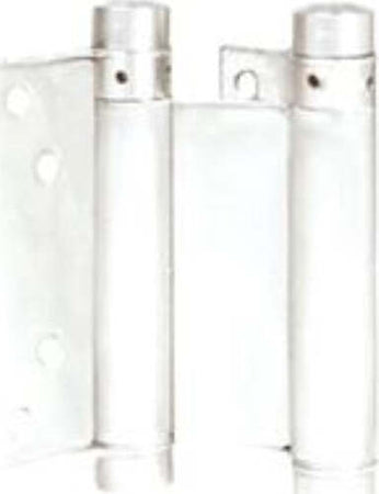 MOBILA--COPPIA-CERNIERE-A-MOLLA-TIPO-BOMMER-75-MM-LACCATE-BIANCO