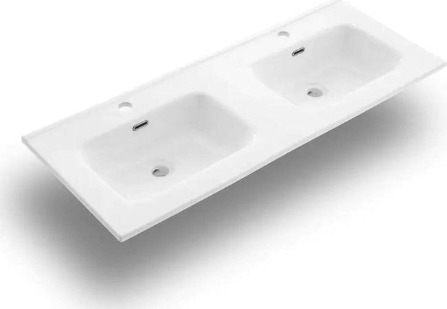 Mobile Bagno 120cm Sospeso Due Cassetti Lavabo Doppia Vasca e Specchio Con Lampada Casa e cucina/Bagno/Mobili da bagno/Mobiletti con lavabo Shopbagno.it - Roma, Commerciovirtuoso.it