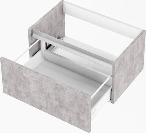 Mobile Bagno 70cm Sospeso Cassetto, Pensile, Vano a Giorno, Specchio E Lampada Casa e cucina/Bagno/Mobili da bagno/Mobiletti con lavabo Shopbagno.it - Roma, Commerciovirtuoso.it