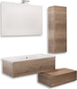 Mobile Da Bagno Sospeso Wonder Corda Con Lavabo Specchio E Pensile Casa e cucina/Bagno/Mobili da bagno/Mobiletti e armadietti/Mobili a muro Ogomondo - Martina Franca, Commerciovirtuoso.it