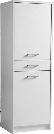 Mobile-Domestica-Colavene-Con-Cassetto-45x38x172-Bianco-Apertura-A-Destra