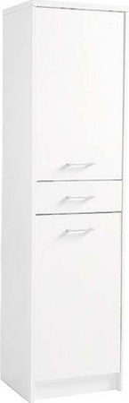 Mobile-Domestica-Colavene-Con-Cassetto-45x38x172-Bianco-Apertura-A-Sinistra